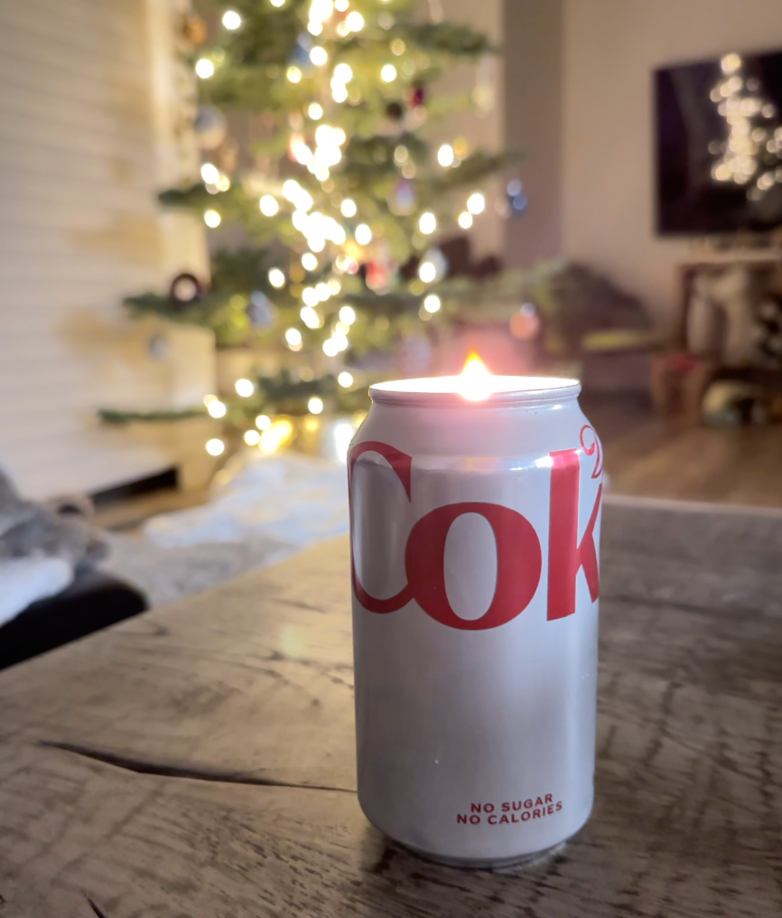 Diet Coke Scented Can Candle